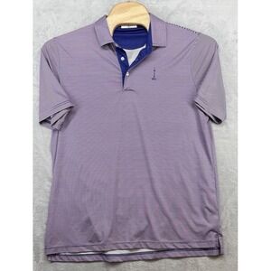 Lamp Post‎ Collection Shirt Striped Multicolor Golf Performance Men's Size L